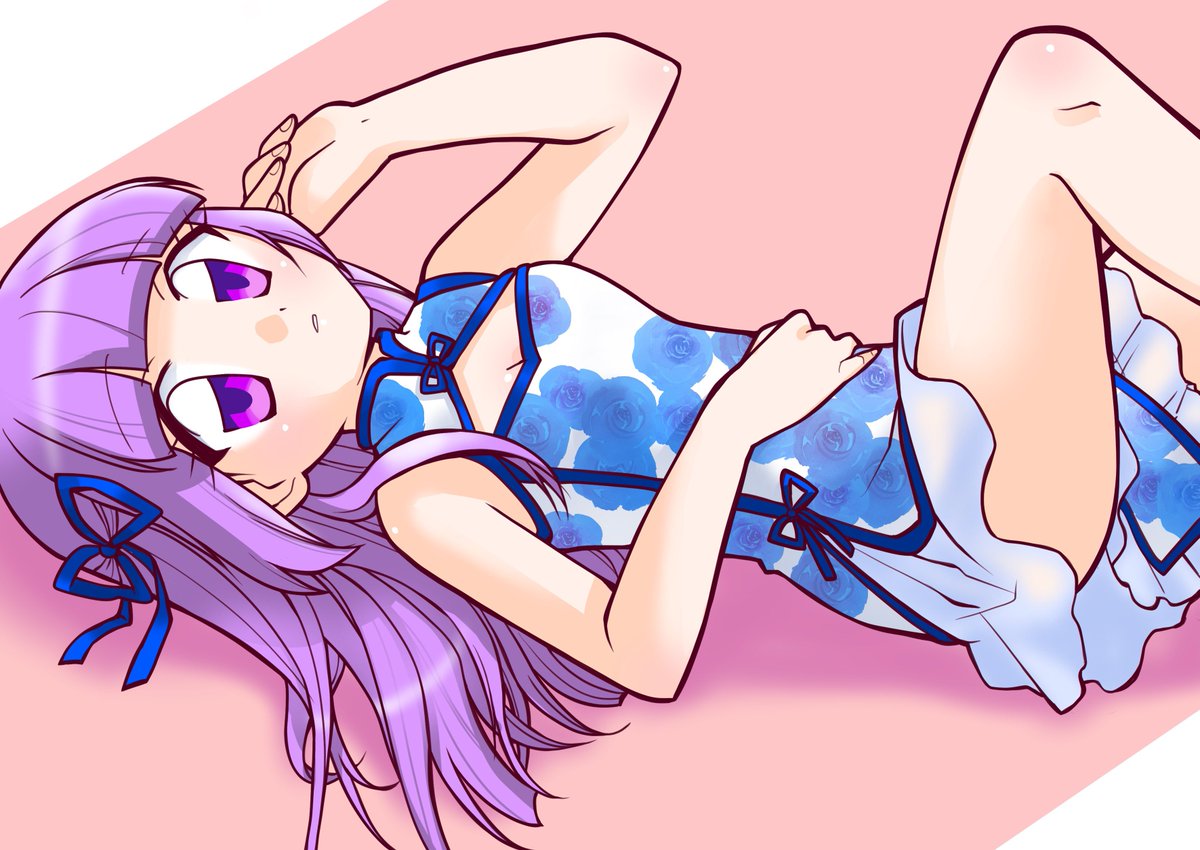 スミレ「喜びのチャイナスミレちゃん再掲 」|🌙ムツキ🍧かきごおりちゃんのイラスト