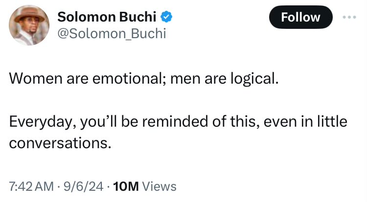 This is fuckboi bait but all you have to do is go to a men’s bathroom, gaming chatroom, strip club or gambling place of business and you will see how very emotional we are.