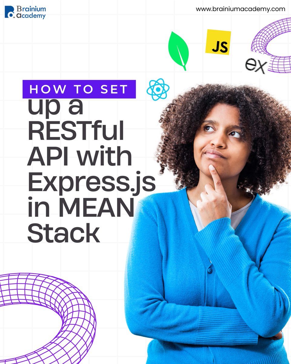 brainiumacademy's tweet image. The MEAN stack is great for online apps, and REST APIs are key to its structure.
At Brainium Academy, our up-to-date MEAN Stack course is skill-focused.
Join today!
#MEANStackDeveloper #careerdevelopment #jobopportunities #unlockyourbrainpower