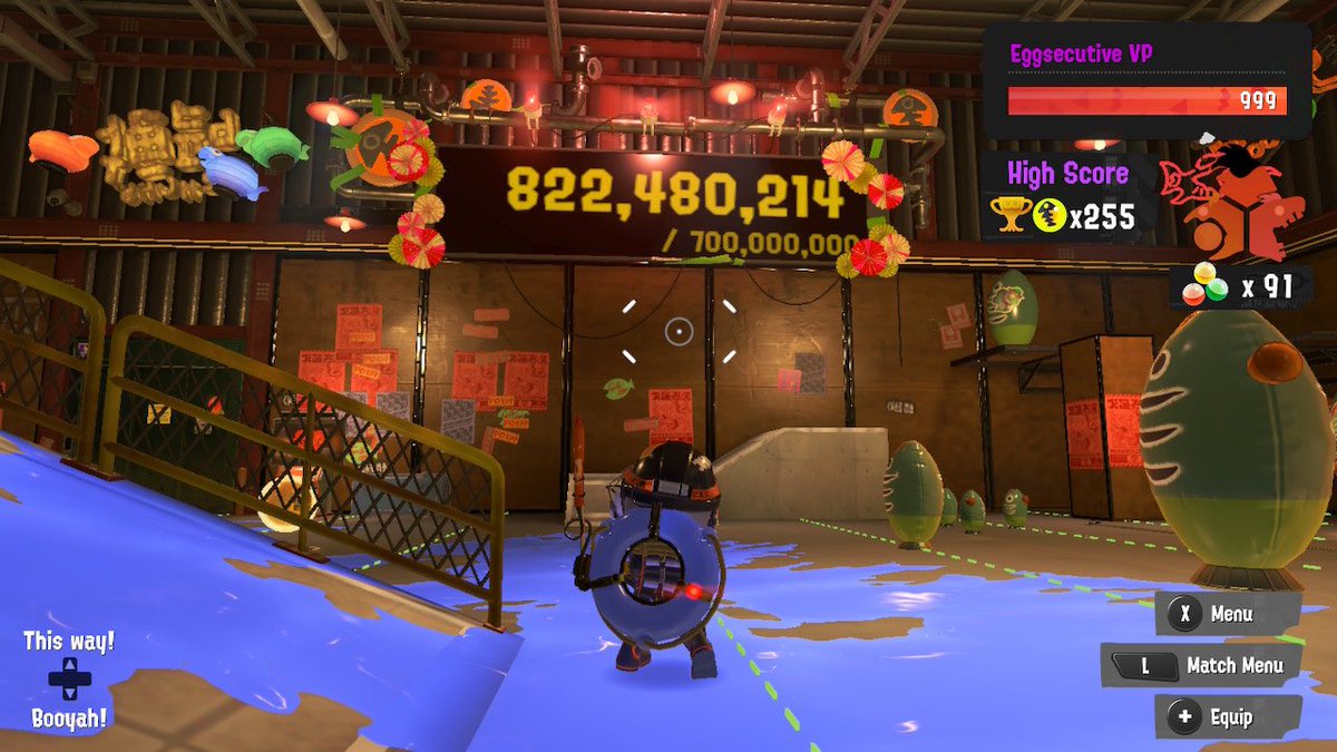 BrandyAki's tweet photo. I made to top 1% high score! Recap: I had so much fun this Big Run, and I really hope Nintendo brings back the global egg counter someday. I saw so many newcomers in the Salmon Run Community. I have played 187 jobs and gained 115k points! :) #GrandBigRun #BigRun #SalmonRun https://t.co/QZFmeOauk4