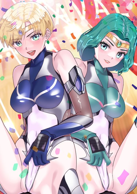 食い込みペア❤

無料ファンサイト更新したよ❤(9枚)
(ピクシブにリンクあるよ)

#セーラー対魔忍ウラヌス 
#セーラー対魔忍ネプチューン 