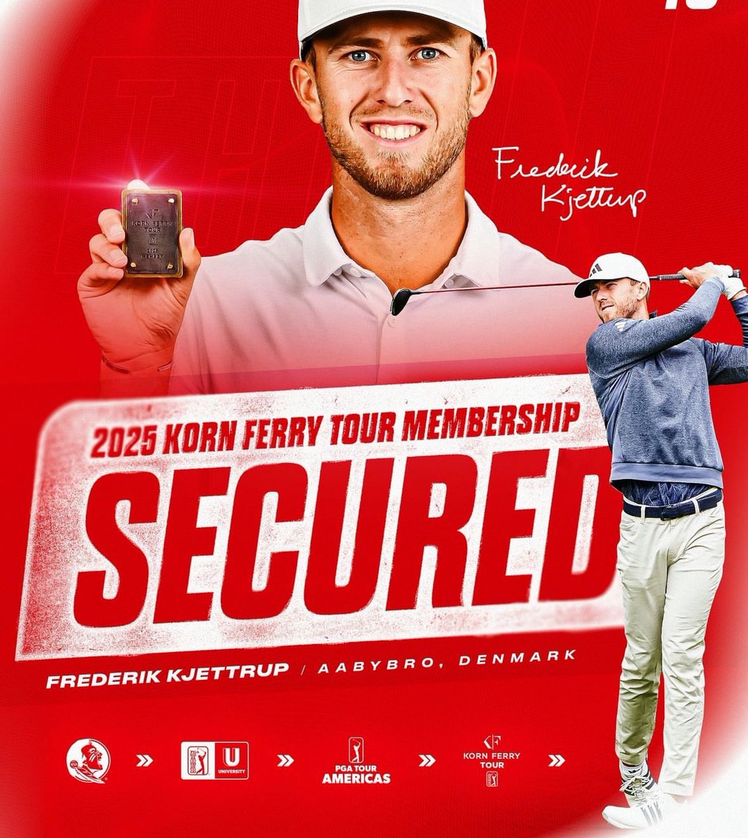 Love seeing our 2024 ATB Classic Champion secure his Korn Ferry Tour card.  Way to go Freddie. 💪