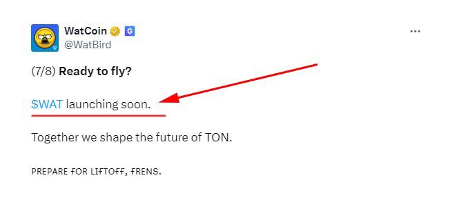 News_Arena_'s tweet image. Guyes #WatCoin TGE and Airdrop Soon! 🪂

With backing from Ton Ventures, and Animoca.

Hope you are playing, don’t fade this, we have been singing it here

You are not late:👇

t.me/gamee/start?st…

Good luck everyone ♥️