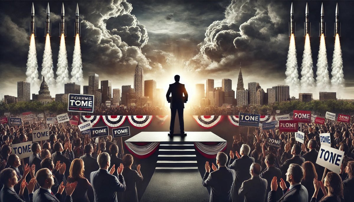 Israel would be destroyed in 1-2 years.
WW3 might erupt.
America could face unprecedented chaos. 
This could be our last election.
Trump warned at a Wisconsin rally that if "Comrade Kamala" wins.
#Trump2024 #KamalaHarris #Israel #WWIII #USPolitics 🌍🗳️