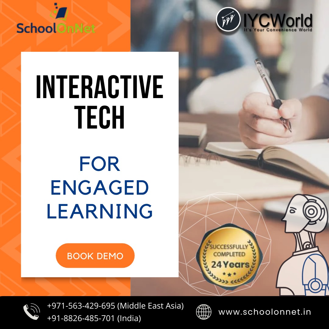 schoolonnet's tweet image. Enhance student engagement with SchoolOnNet&apos;s interactive classroom solutions. Transform the learning experience.
📷Contact us today: +91-8826-485-701 (India), +971-563-429-695 (Middle East)
📷Visit us: schoolonnet.in
#erpsoftware #schoolerp #erpschoolsoftware