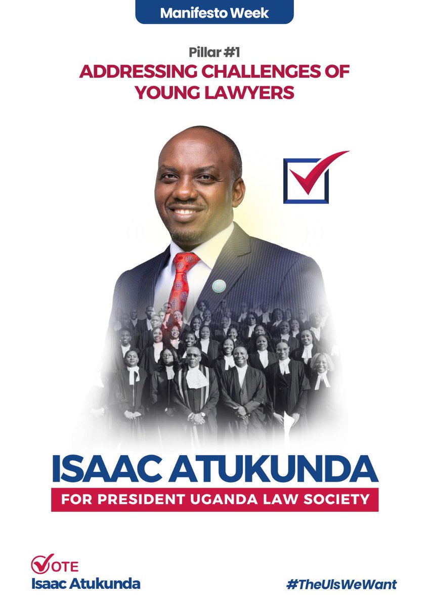 JacksonBogere10's tweet photo. #Pillar1 - Empowering Young Lawyers
Effective leadership begins with truly listening.
What plans does Atukunda have for the future of young lawyers?
Stay tuned to discover! https://t.co/nuT8dJvYIA