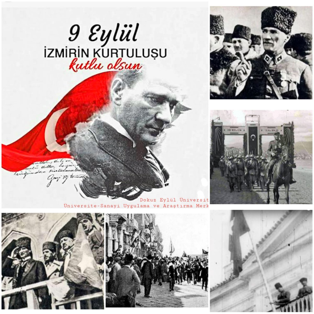 9 Eylül 1922 İzmir'in Kurtuluşunun 102. Yıldönümü;
Doğum Günün Kutlu Olsun İZMİR❤️🇹🇷