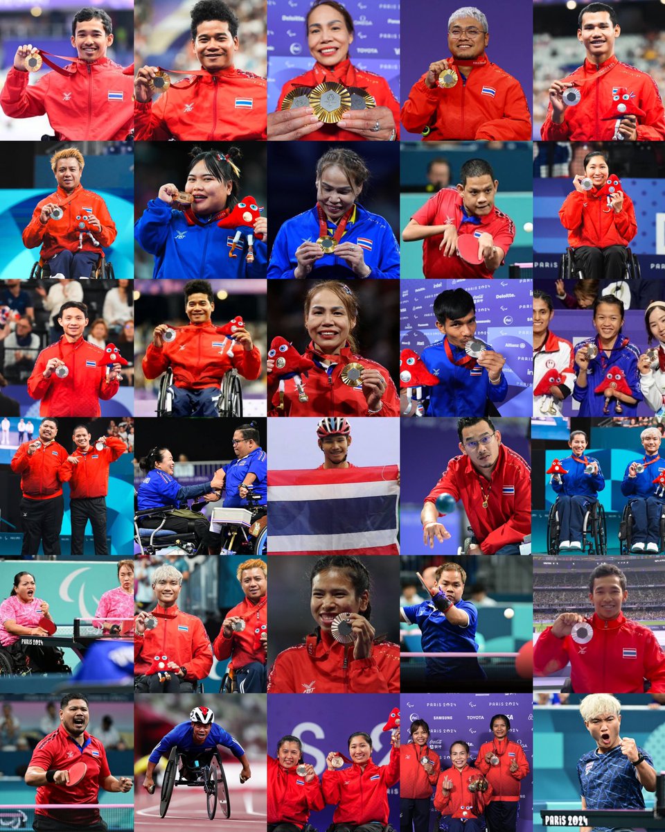 30 เหรียญ คือจำนวนเหรียญที่นักกีฬาคนพิการไทยทำได้ใน #พาราลิมปิกเกมส์ ปีนี้ โคตรสุดยอด

หลังจากนี้ หวังว่าพวกเขาจะได้รับการต้อนรับที่อบอุ่นเหมือนโอลิมปิก มีรถแห่ฉลอง มีสื่อเชิญไปสัมภาษณ์ มีสปอนเซอร์สนับสนุน และมีสวัสดิการที่ดีทั้งคนได้เหรียญและไม่ได้

เพราะพวกเขาก็เป็นฮีโร่ของชาติ
