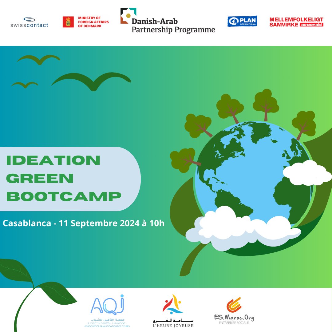 Association l'Heure Joyeuse (@l_joyeuse) on Twitter photo 📌 Alertes de l’Heure Joyeuse 📌⠀
⚠️⚠️⚠️RDV le 11 septembre à 10h à la plateforme des jeunes Sidi Maarouf et non Ain Sebaa pour le green bootcamp, organisé par notre partenaire <a href="/swisscontact/">Swisscontact</a>
#HeureJoyeuse #INDH #bootcamp #entrepreneuriat #projet #dappdk #ReadyForTomorrow 📌 Alertes de l’Heure Joyeuse 📌⠀
⚠️⚠️⚠️RDV le 11 septembre à 10h à la plateforme des jeunes Sidi Maarouf et non Ain Sebaa pour le green bootcamp, organisé par notre partenaire <a href="/swisscontact/">Swisscontact</a>
#HeureJoyeuse #INDH #bootcamp #entrepreneuriat #projet #dappdk #ReadyForTomorrow