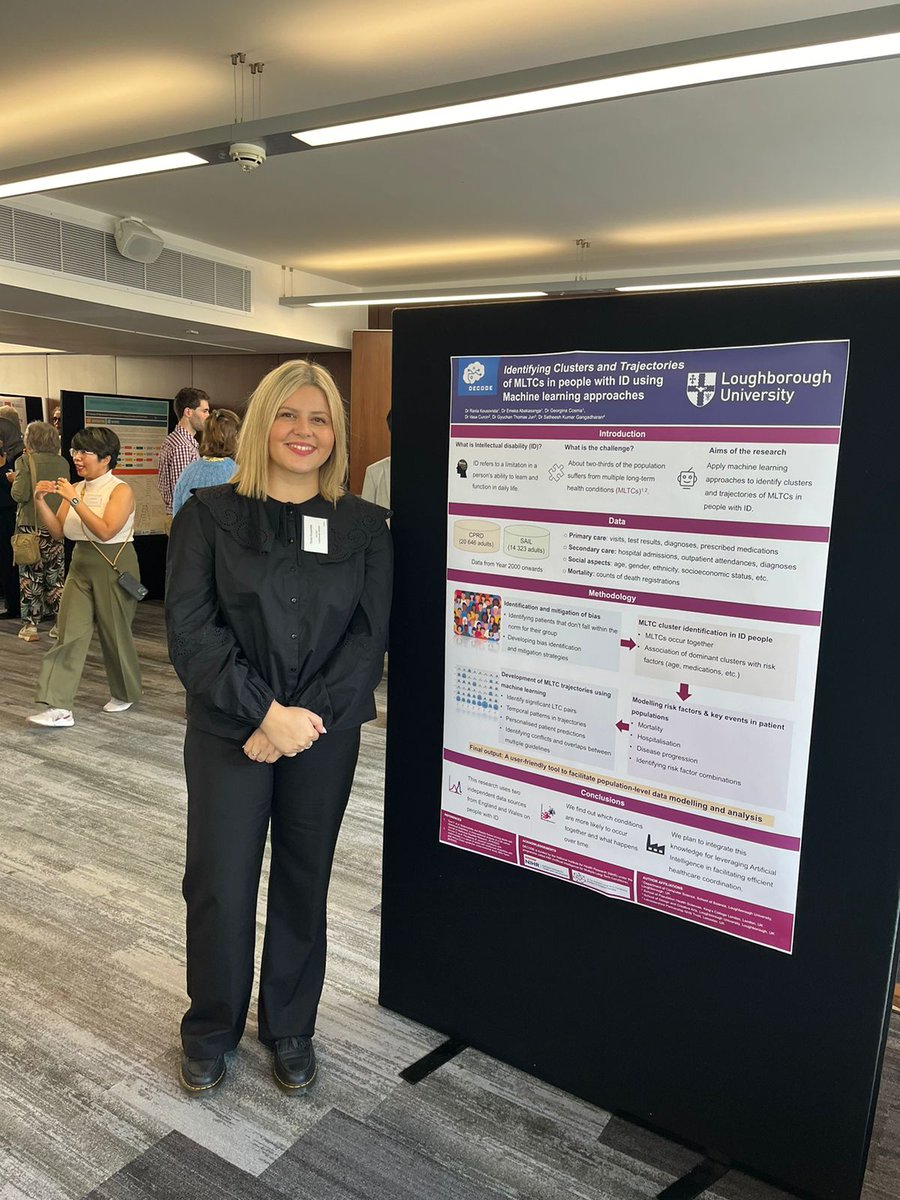 gcosma1's tweet image. Rania 👏 is representing our #AI team at the &quot;Pioneering #AI in MLTC: Bridging Research and Practice Conference&quot; an AIM RSF conference🔬@DECODEproject2 @RKousovista  #AIMConference #AIResearch