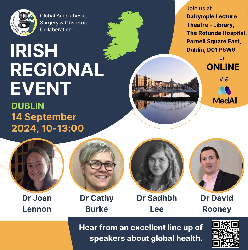 Our Irish regional event is happening SATURDAY 14/9 🇮🇪 Join in person/online via <a href="/MedAllApp/">MedAll</a> 

🍃#climatechange in Ireland &amp; Its History 
🍃The Impact of #climatechange on #WomensHealth  🍃Implementing Green Projects in an Irish Hospital
🍃Case Study: A Green Project in Hospital