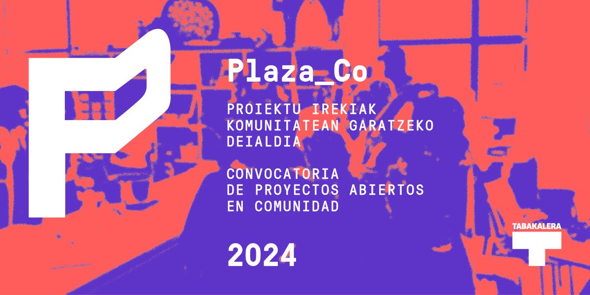 TBKmedialab's tweet photo. 🎇 DEIALDIA: Plaza_Co

Deialdiak ezagutza kolektiboa sustatuko duten, herritarren ikuspegitik komunitateari onura ekarriko dioten eta interes komuneko arazoak konpontzeko irtenbide berriekin esperimentatuko duten proposamenak aurkeztera gonbidatzen du. 

https://t.co/RP5UwUlzQC https://t.co/WQqQeC2APu