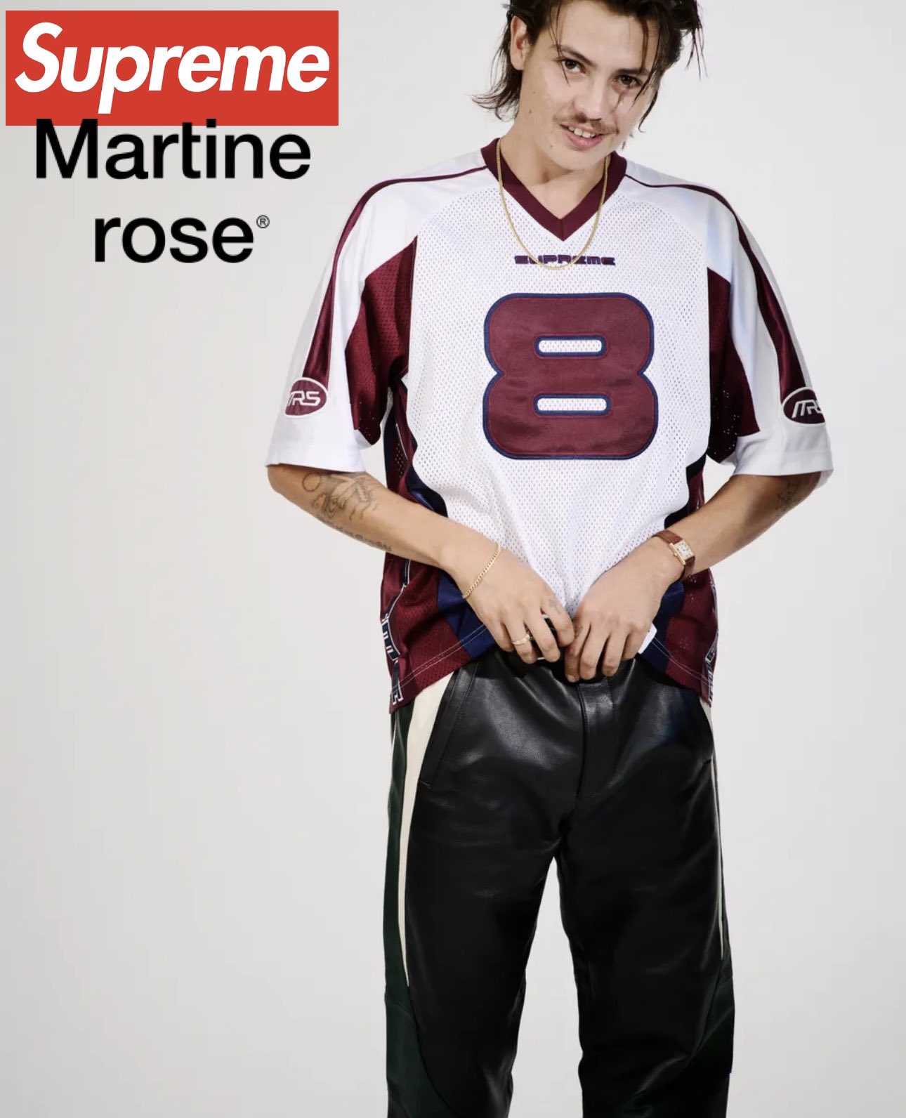 Supreme Martine Rose ベロア　セットアップ Supreme®/Martine Rose® Velour Track Jacket | Supreme 24fw