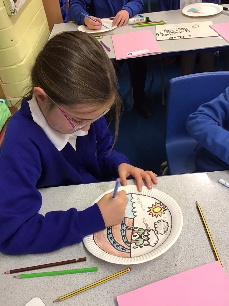 PelhamYear4's tweet photo. Some super artists in Flamingos class! We have enjoyed learning and creating our own water cycle🌧️🌤️ https://t.co/YyvdvbMp8M