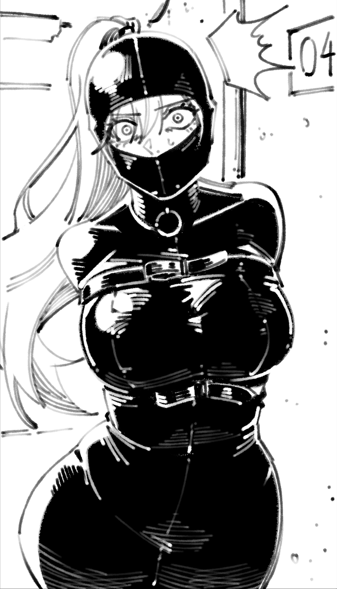 HarrisIllust's tweet photo. my inking got good that I can draw something like this. https://t.co/2bsmgUd894