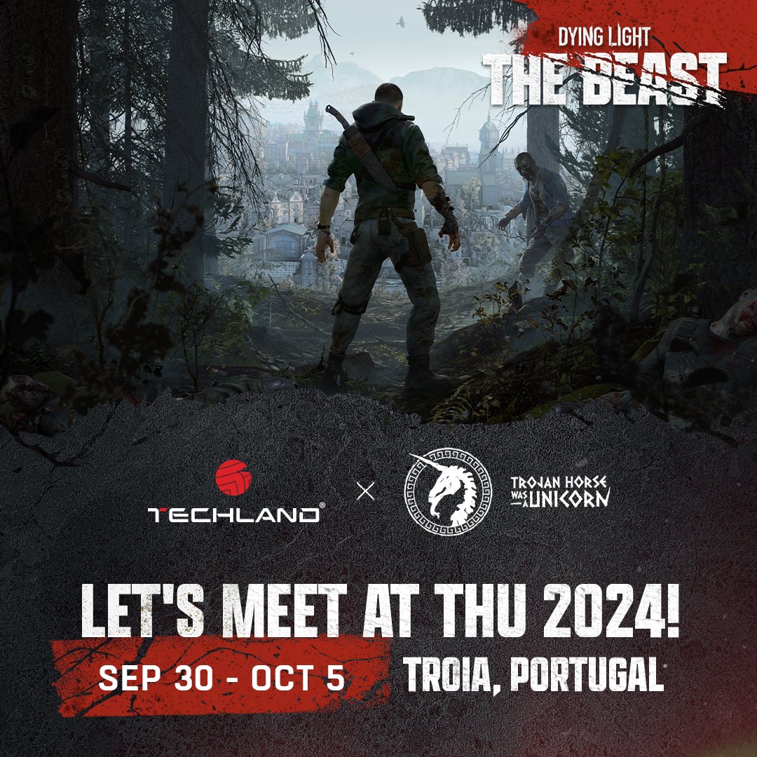 Techland (@techlandgames) on Twitter photo With less than a month to go, it’s time for us to tell you about our plans: We’re heading to <a href="/Trojan_Unicorn/">Trojan Horse was a Unicorn</a>! :)
Come by and meet us from September 30th. We’ll be there to talk not just during the Recruitment Days, but the entire event. We can’t wait to meet you!
So, who will With less than a month to go, it’s time for us to tell you about our plans: We’re heading to <a href="/Trojan_Unicorn/">Trojan Horse was a Unicorn</a>! :)
Come by and meet us from September 30th. We’ll be there to talk not just during the Recruitment Days, but the entire event. We can’t wait to meet you!
So, who will