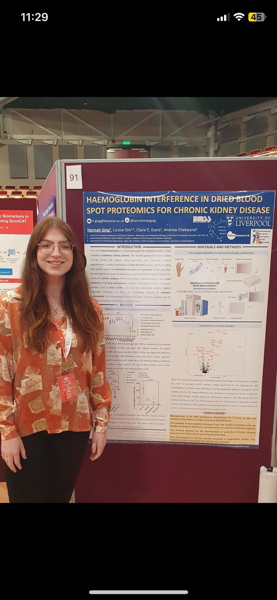 We had a great time at #BMSSBSPR2024 showcasing our diverse research; top-down analysis on histone PTMs, dried blood spot proteomics for kidney disease, analysis of depleted/undepleted plasma and distinguishing between phospho and sulfo cysteine modified peptides! #TeamMassSpec