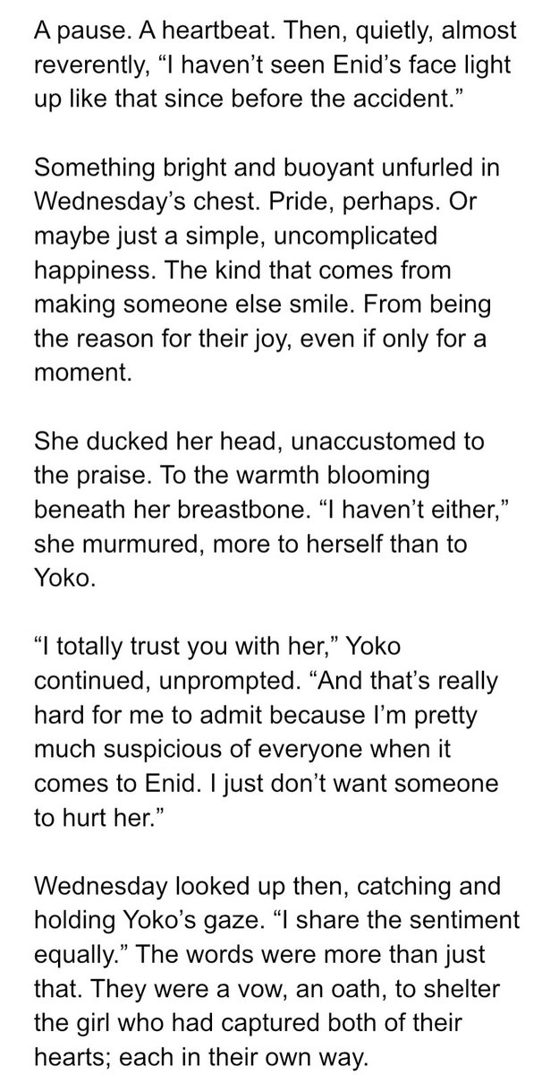 Posting excerpts to generate hype for my non existent fans like i’m famous… 

I’m just excited to be continuing my wenclair fic shhhh

UGH i need to power through this chapter to get to the angst i have planned for the next…
