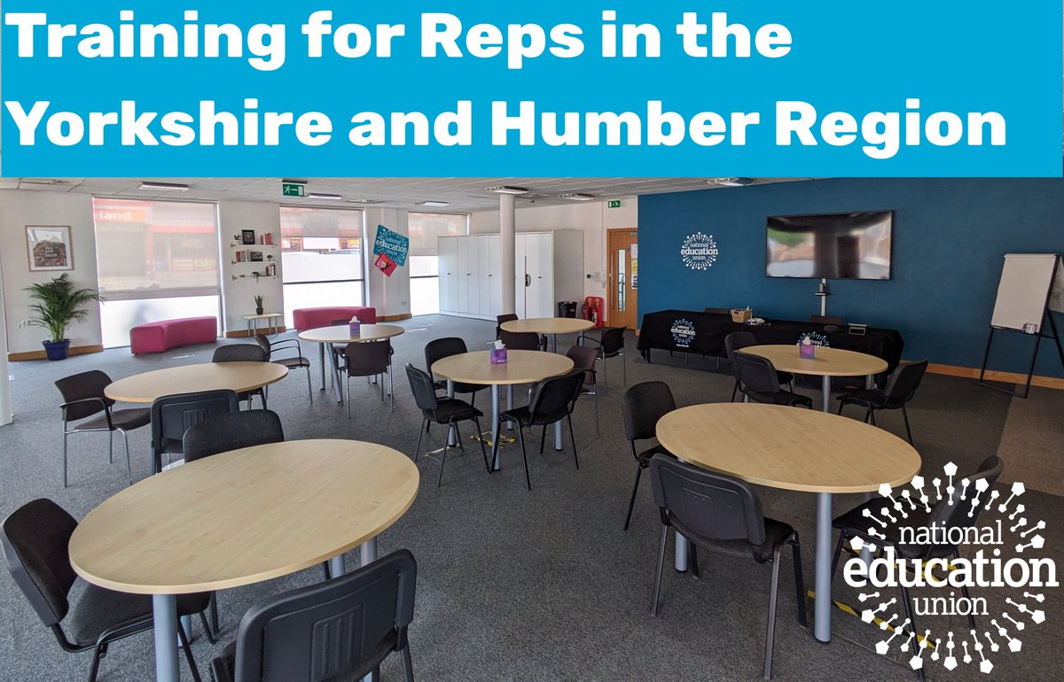 NEUYorksHumber's tweet image. 🚨Calling all Y&amp;amp;H NEU Workplace Reps!🚨

Please check your emails for full details of our 2024/25 Training Programme, &amp;amp; learn how to effectively support your colleagues.
 
For course details &amp;amp; registration, click here: bit.ly/3ze7xGa

#NEUYandH #NEUTraining #NEUReps