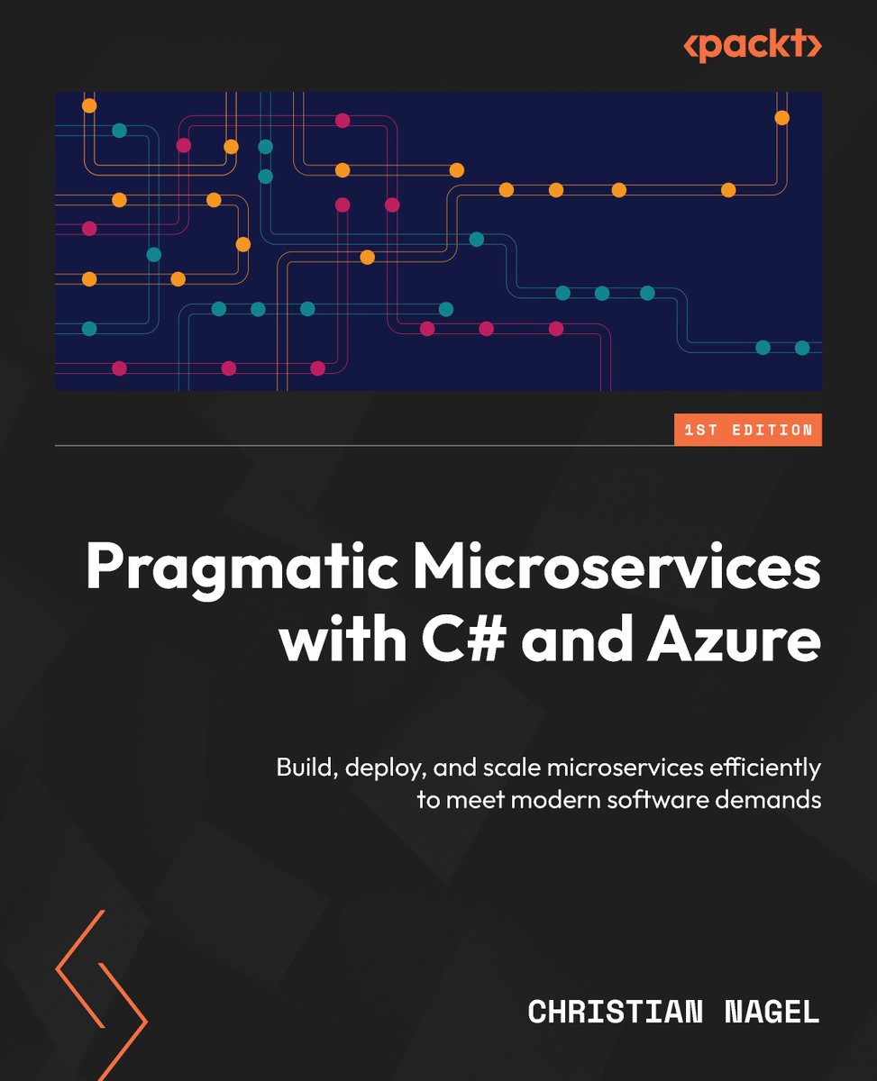 ChristianNagel's tweet image. I&apos;ve updated all book samples to .NET Aspire 8.2: github.com/packtPublishin… #Aspire #dotnet #packt