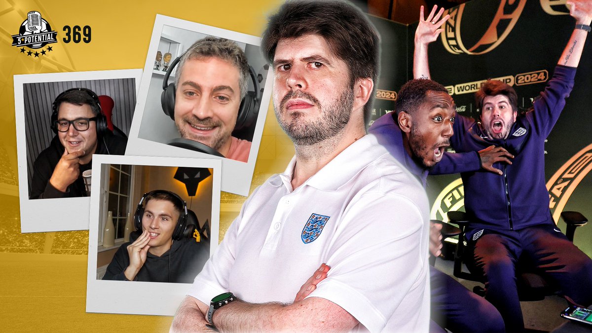 5 Star Potential Podcast (@5starpod) on Twitter photo Podcast 3⃣6⃣9⃣ - OUT NOW!
Special guest <a href="/SecondYellowCrd/">Second Yellow Card / Matt</a> joins us to discuss the inaugural FIFAe World Cup ft. <a href="/FootballManager/">Football Manager</a>!
Links to watch/listen are below 👇 #FM24 Podcast 3⃣6⃣9⃣ - OUT NOW!
Special guest <a href="/SecondYellowCrd/">Second Yellow Card / Matt</a> joins us to discuss the inaugural FIFAe World Cup ft. <a href="/FootballManager/">Football Manager</a>!
Links to watch/listen are below 👇 #FM24