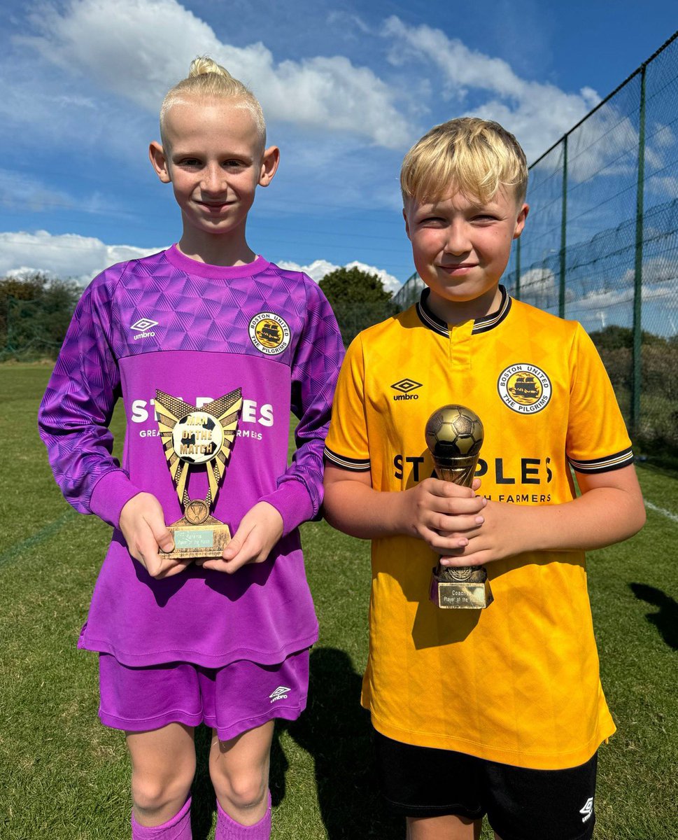 BUCFC's tweet image. The team rallied, forcing the opposing keeper to make a great save, but we could not find the equaliser!

The team can hold their heads high; they showed great composure, resilience, team spirit throughout. 

Well done to Parents POTM Alfie and Coaches POTM Connor 🧡🖤⚽️

2/2