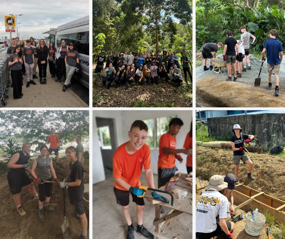 During the summer, several of our students travelled to 
Borneo with Camps International, learning about sustainable conservation and playing a vital part in environmental and community projects. <a href="/GreenshawTrust/">Greenshaw Learning Trust</a> <a href="/CampsInt/">Camps International</a> #workhard #bekind #MakeADifference