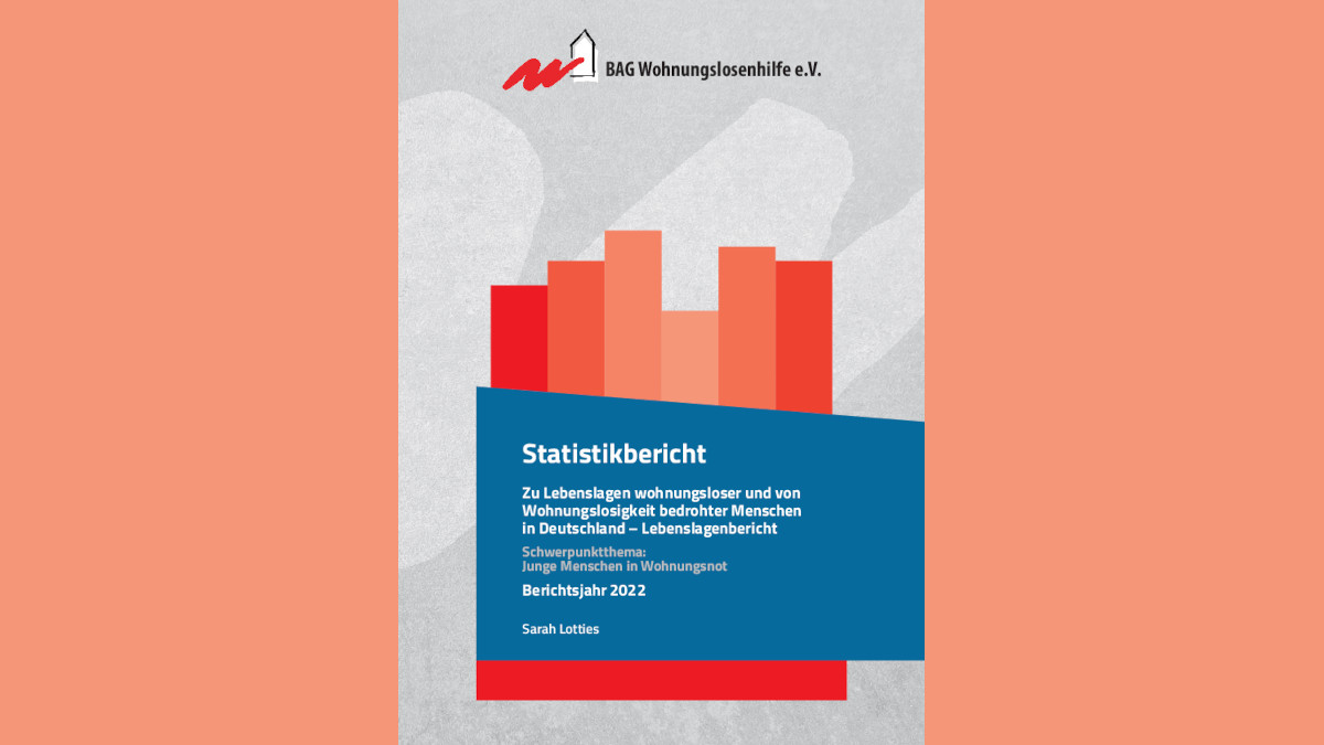 Lebenslagen wohnungsloser und von Wohnungslosigkeit bedrohter Menschen in Deutschland. Statistikbericht 2022. Schwerpunkt: JUNGE MENSCHEN IN WOHNUNGSNOT ➔ bagw.de/de/themen/stat…

#Wohnen #Wohnungslosigkeit via <a href="/BAGW/">BAG Wohnungslosenhilfe</a>