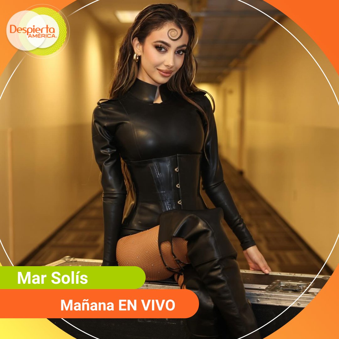 despiertamerica's tweet image. ¡Feliz inicio de semana familia! 🙌 Esta mañana tenemos una invitada muy especial, #MarSolis 🎤🎶 ¡No te despegues de #DespiertaAmérica!