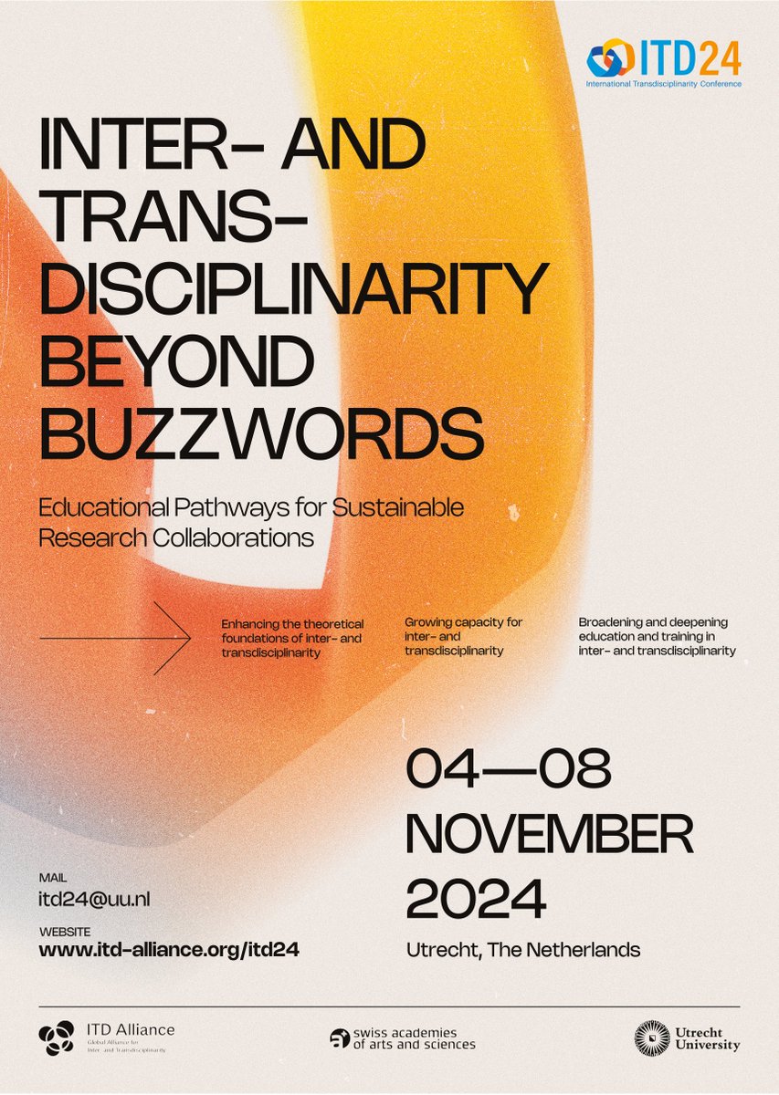 See you in November at #ITD24 in #Utrecht? 
Several colleages from tdAcademy are looking forward to participate, share insights from their work and interesting discussions!

Take a look at our website for a short summary of our contributions : tinyurl.com/mrx24ysc