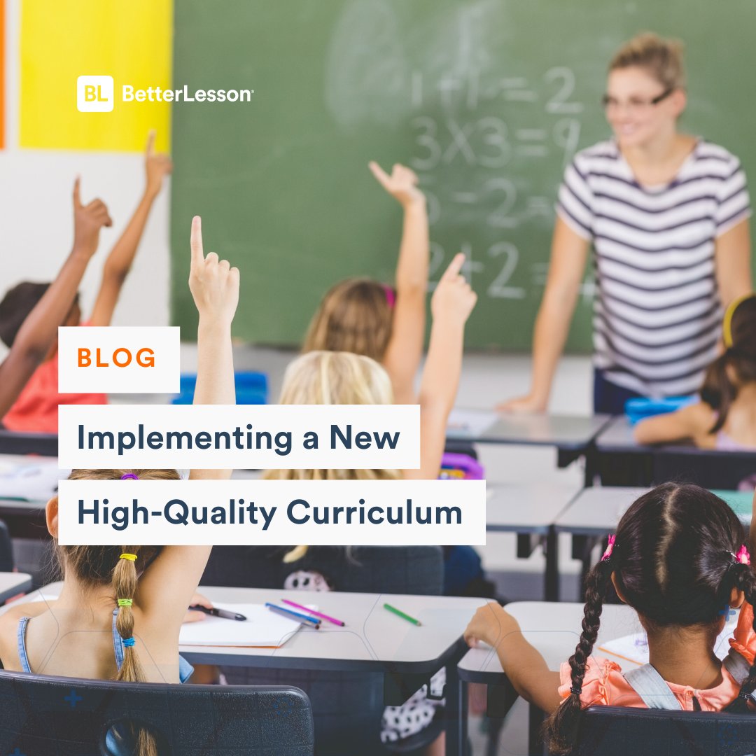 In this blog post, we share strategies for supporting teachers, and offer resources that districts can use as they engage in implementing new, high-quality curriculum. hubs.li/Q02P1sXT0

#curriculum #hqim #k12 #edleaders