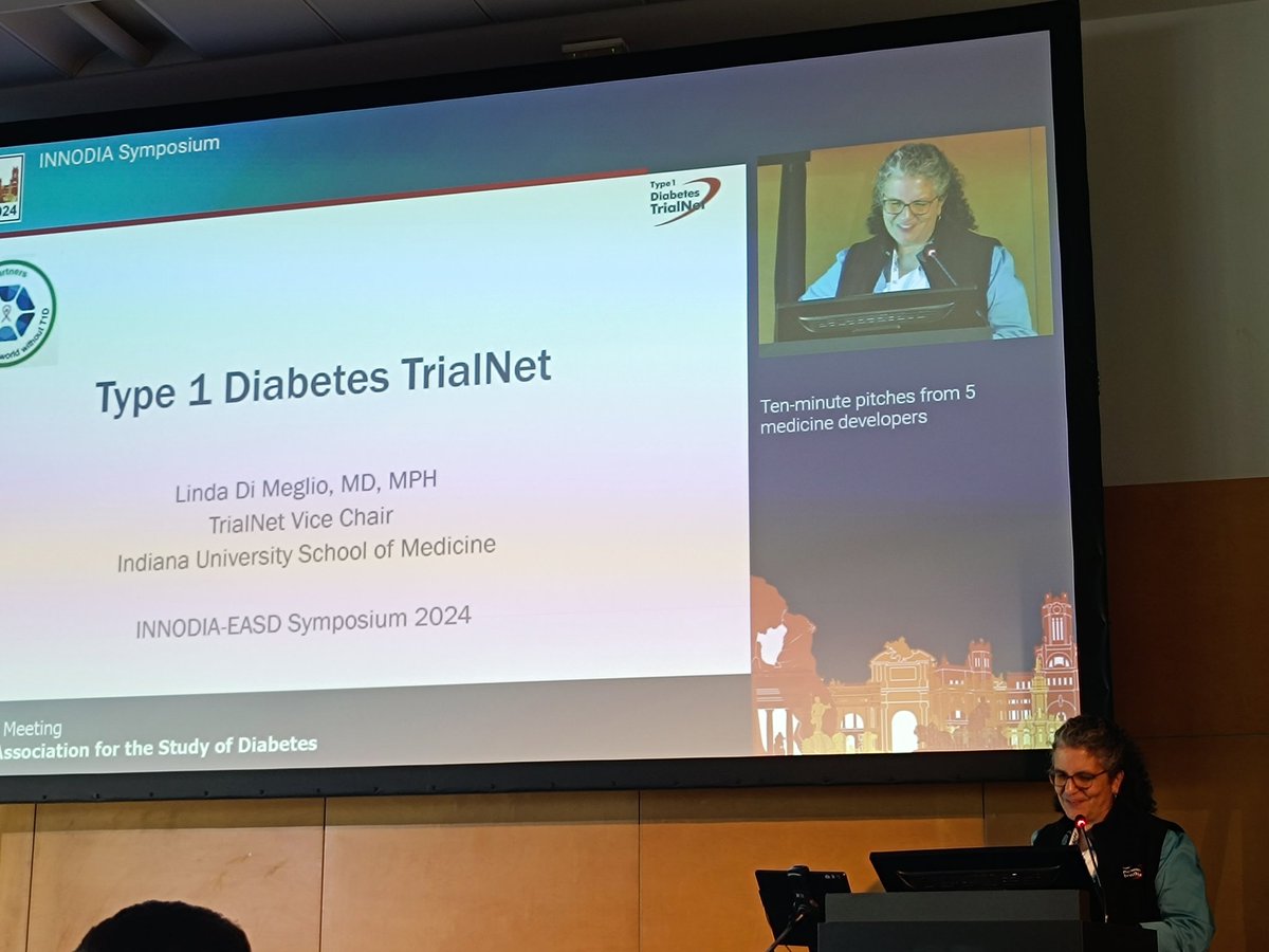 ElenaFrattolin's tweet image. @LindaDiMeglio presented #TrialNet which is an international network of researchers, academic institutions, physicians, scientists, and healthcare teams at the forefront of type 1 diabetes 
research.