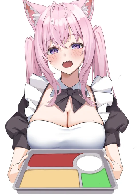 「こよ特製栄養満点ランチだよ!」#こよりすけっち 