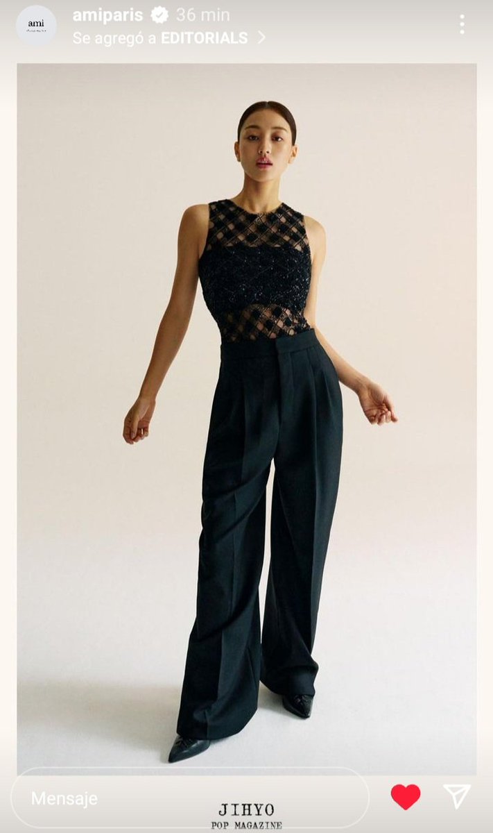 dua2617's tweet image. Ami Paris instagram stories update with Jihyo for POP MAGAZINE.  Interact with them. LIKE, leave a COMMENT  and SHARE #jihyo #AmiParis #popmagazine