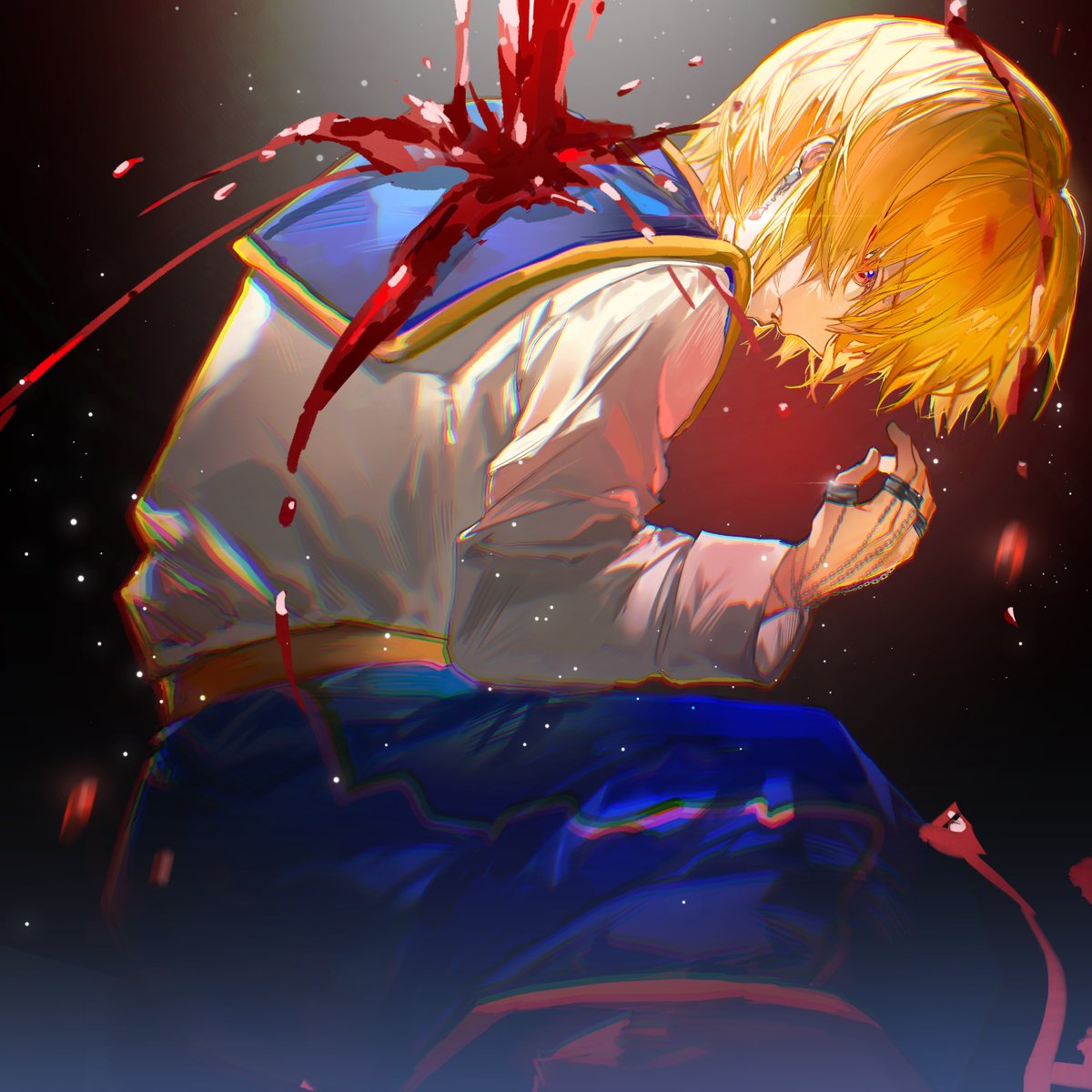 クラピカ 「#hunterxhunter #ハンターハンター 」|渡边川のイラスト