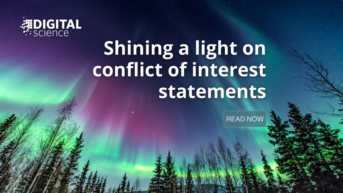 Digital Science (@digitalsci) on Twitter photo #ICYMI: "Shining a light on conflict of interest statements". #ResearchIntegrity
This <a href="/digitalsci/">Digital Science</a>-led study - using <a href="/DSDimensions/">Dimensions</a> & the <a href="/RetractionWatch/">Retraction Watch</a> database - was presented as a poster at <a href="/WCRIFoundation/">World Conf Research Integrity</a>'s #WCRI2024.
🔗 Take a further look: ow.ly/fAT550TiyvI #ICYMI: "Shining a light on conflict of interest statements". #ResearchIntegrity
This <a href="/digitalsci/">Digital Science</a>-led study - using <a href="/DSDimensions/">Dimensions</a> & the <a href="/RetractionWatch/">Retraction Watch</a> database - was presented as a poster at <a href="/WCRIFoundation/">World Conf Research Integrity</a>'s #WCRI2024.
🔗 Take a further look: ow.ly/fAT550TiyvI