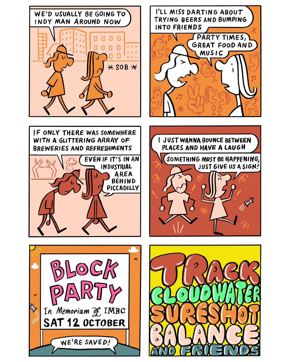 David Bailey (@bathedailey) on Twitter photo Teaser comic for the upcoming Block Party in memoriam of IMBC with @trackbrewco <a href="/balancebrew/">Balance Brewing & Blending</a> <a href="/cloudwaterbrew/">Cloudwater Brew Co</a> <a href="/sureshotbrew/">Sureshot Brewing</a>. Full deets out Friday, line up is powerful. Teaser comic for the upcoming Block Party in memoriam of IMBC with @trackbrewco <a href="/balancebrew/">Balance Brewing & Blending</a> <a href="/cloudwaterbrew/">Cloudwater Brew Co</a> <a href="/sureshotbrew/">Sureshot Brewing</a>. Full deets out Friday, line up is powerful.