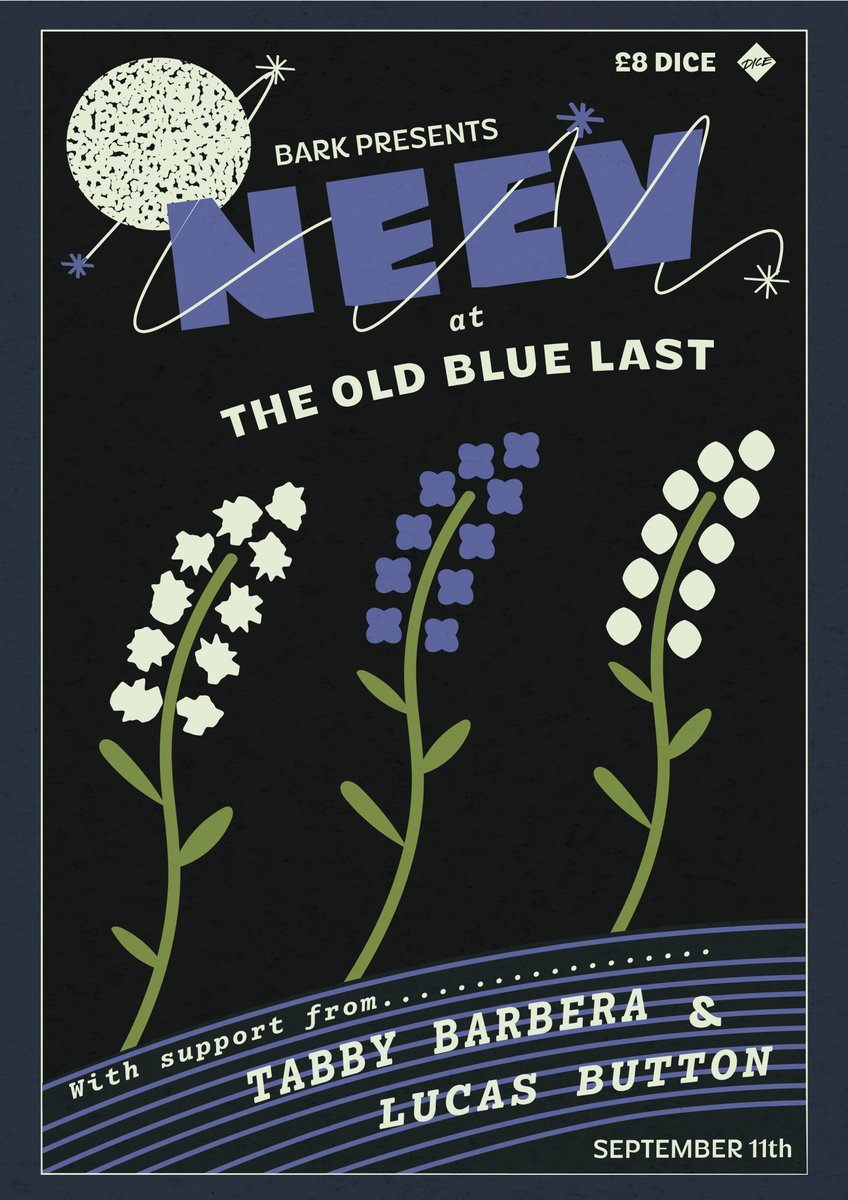 bark (@barknoise) on Twitter photo Wed is soon and we're really looking forward to @neev_music's headline show at <a href="/theoldbluelast/">The Old Blue Last</a>. With great support from Tabby Barbera and <a href="/lucassbutton/">Lucas Button</a>. You can join us - link.dice.fm/W971adadb474 Wed is soon and we're really looking forward to @neev_music's headline show at <a href="/theoldbluelast/">The Old Blue Last</a>. With great support from Tabby Barbera and <a href="/lucassbutton/">Lucas Button</a>. You can join us - link.dice.fm/W971adadb474