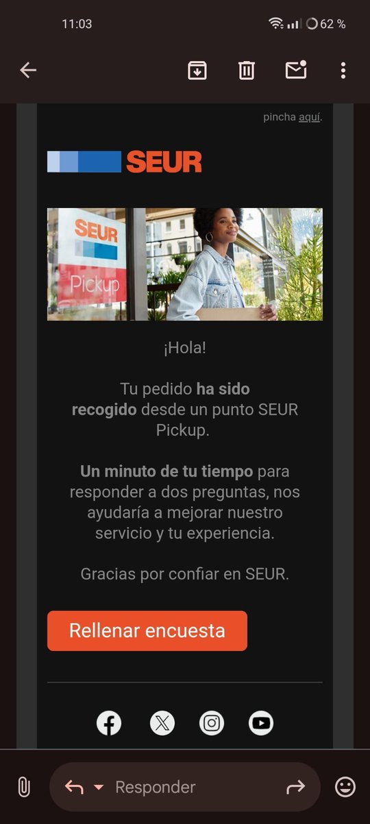 ArchivosDeIzzy_'s tweet photo. ¿Os acordáis que os dije que mi novia pilló una tablet por @XiaomiEspana, la mandaron con @SEUR y no le llegaba nunca? 

Bueno, pues hoy le han mandado esto. Mi novia sigue sin tablet. ¿Alguna justificación? Porque o mañana tiene respuesta o vamos a @consumidores. Ya está bien. https://t.co/A9hFmn656R