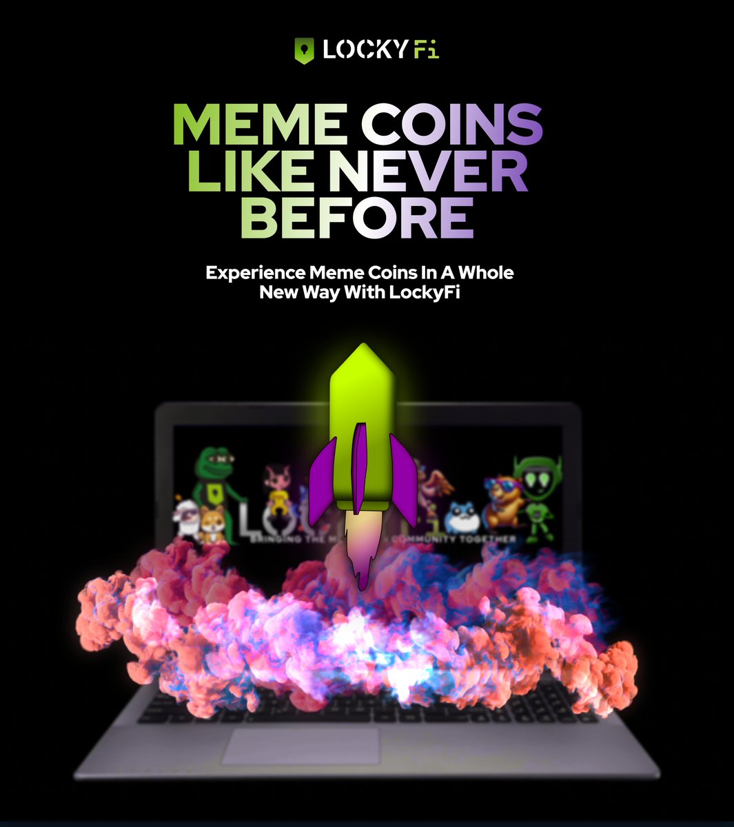 LockyFiOfficial's tweet image. The Platform You’ve Been Waiting For is Here! 🚀

LockyFi is already the go-to platform for meme coin enthusiasts, and it’s about to get even bigger. If you're not riding this wave yet, you're missing out on the future of meme coins! 💥

You've seen the hype, now it’s time to…