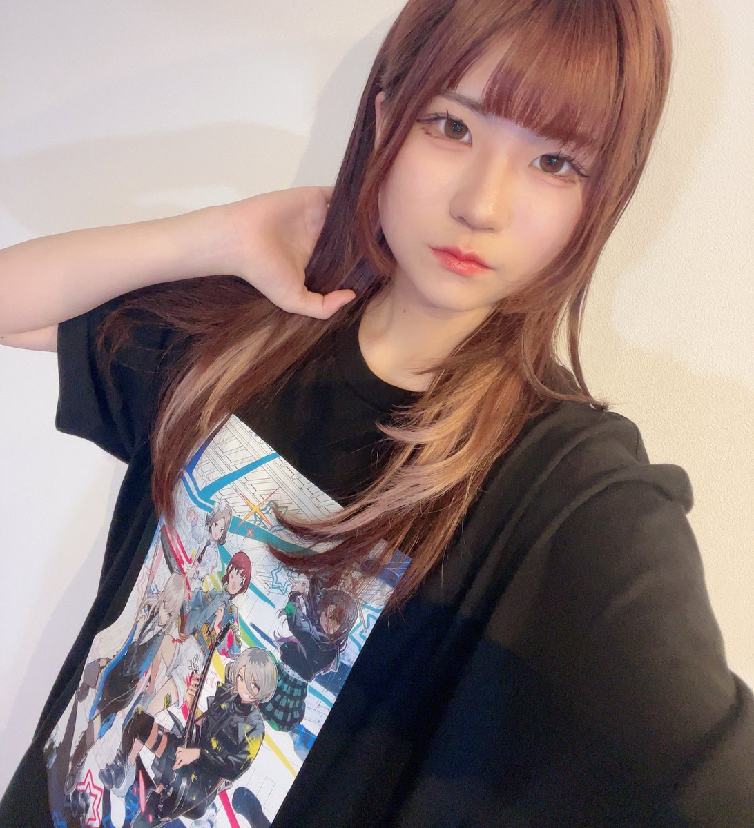 Tシャツこんなかんじだよー♬ #ガールズバンドクライ #ガルクラ #トゲ