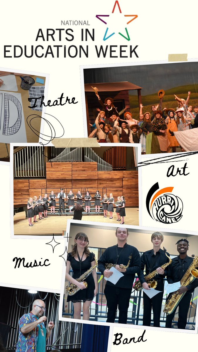 Happy National Arts in Education Week!🎨 🎭 🎶  

This week, we celebrate the powerful role the arts play in education. Thanks to our arts staff for sparking creativity, building confidence, and teaching us to see the world in new ways.🧡 

#CanePride #ArtsinEducation