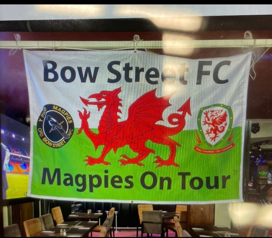 Flag stolen today near ticket collection hotel if you find it please let us know...Montenegrin fans have a reputation for trying to grab flags so be careful.