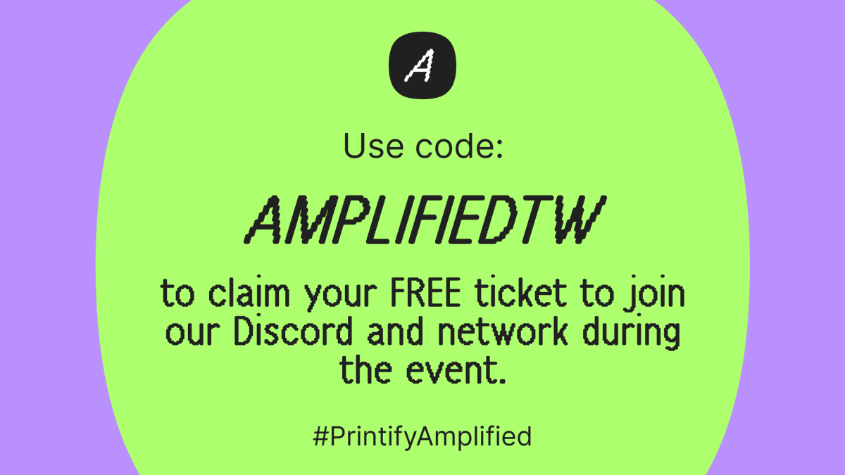 printify's tweet photo. Catch you at Amplified 2024! Use these tips to crush it and grow your network.
Sign up here 👉 https://t.co/YIHcos4qjK
#Amplified2024 #PrintifyAmplified https://t.co/g8ddhl1wOa