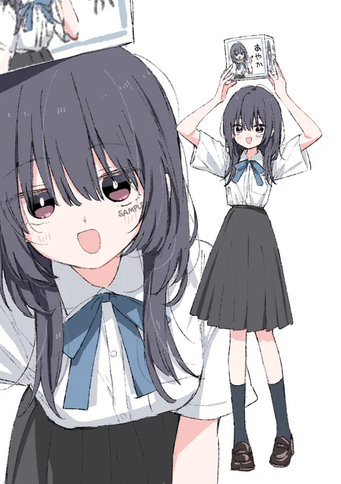 VRChatのコスプレをする女の子 