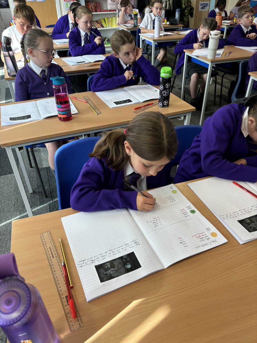 GarstonY6's tweet photo. Amazing focus in this morning’s writing lesson in Y6! @GarstonCE @MissFlynnREMAT https://t.co/sK8Mw4pv03