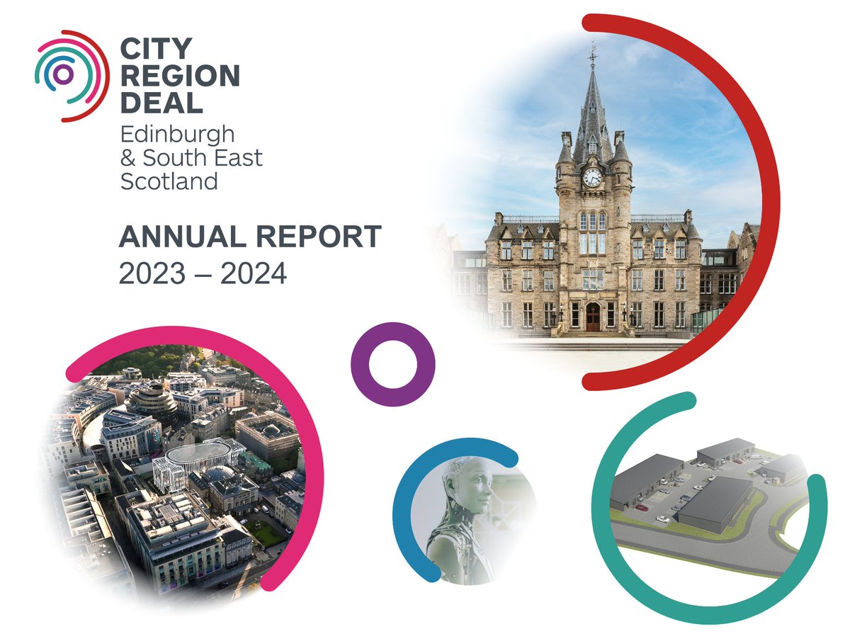 🚀 The #ESESCRD Annual Report is out! 24% of Scotland's population benefits from this transformative £1.5bn investment in the Edinburgh &amp; SE Scotland City Region Deal.

Designed to boost productivity &amp; inclusive growth through #Infrastructure, #Skills, and #Innovation, it's