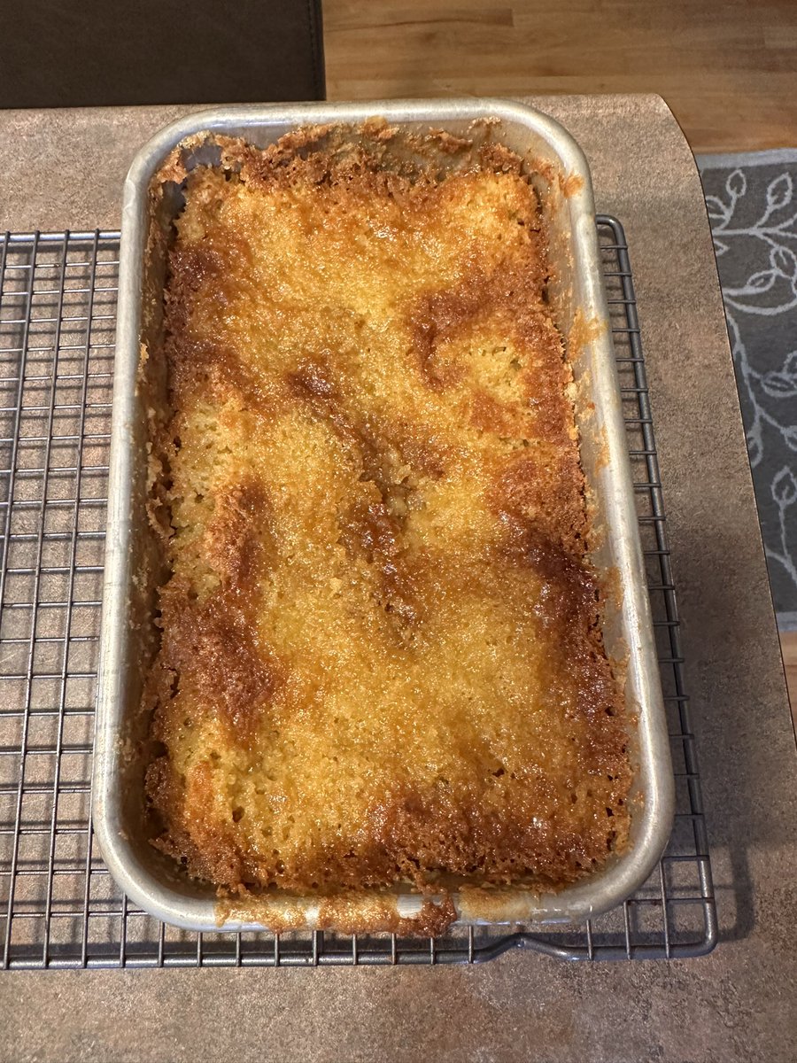 NatoliKaren's tweet image. baking fail, a lemon loaf but something went wrong- wet,pretty greasy, double checked the recipe and I think I did it correctly but baking is a science and sometimes the science doesn’t work. 
Bad texture and not a great taste, into the bin it goes. #newrecipe #bakingfail #truth