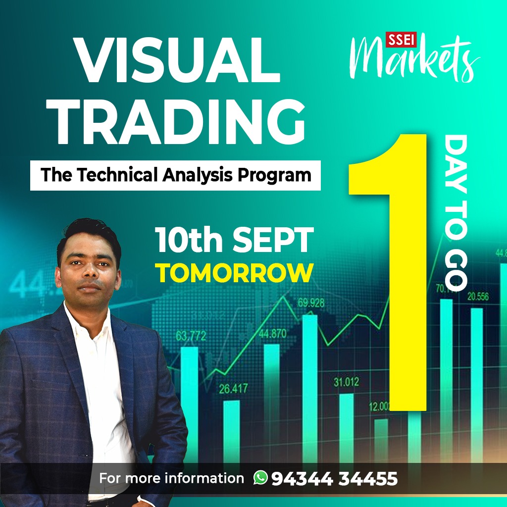 SSEI_Education's tweet image. The Technical Analysis Program starts TOMORROW! 📈🔥

This course will serve as the foundational step in your technical analysis to understand the basics of chart patterns, trends, and market movements.

💡Starts: 10th Sep
 sseimarkets.com/product/visual…

Call 9434434455

#VisualTrading