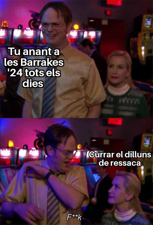 Màrtirs de la festa major

#fmsbd24 #barraquessbd #mems #memes #memscatalà #memespolíticssabadell